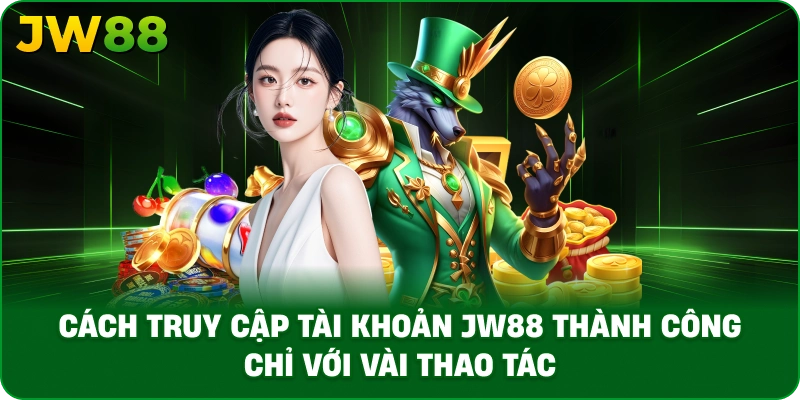 Cách truy cập tài khoản JW88 thành công chỉ với vài thao tác